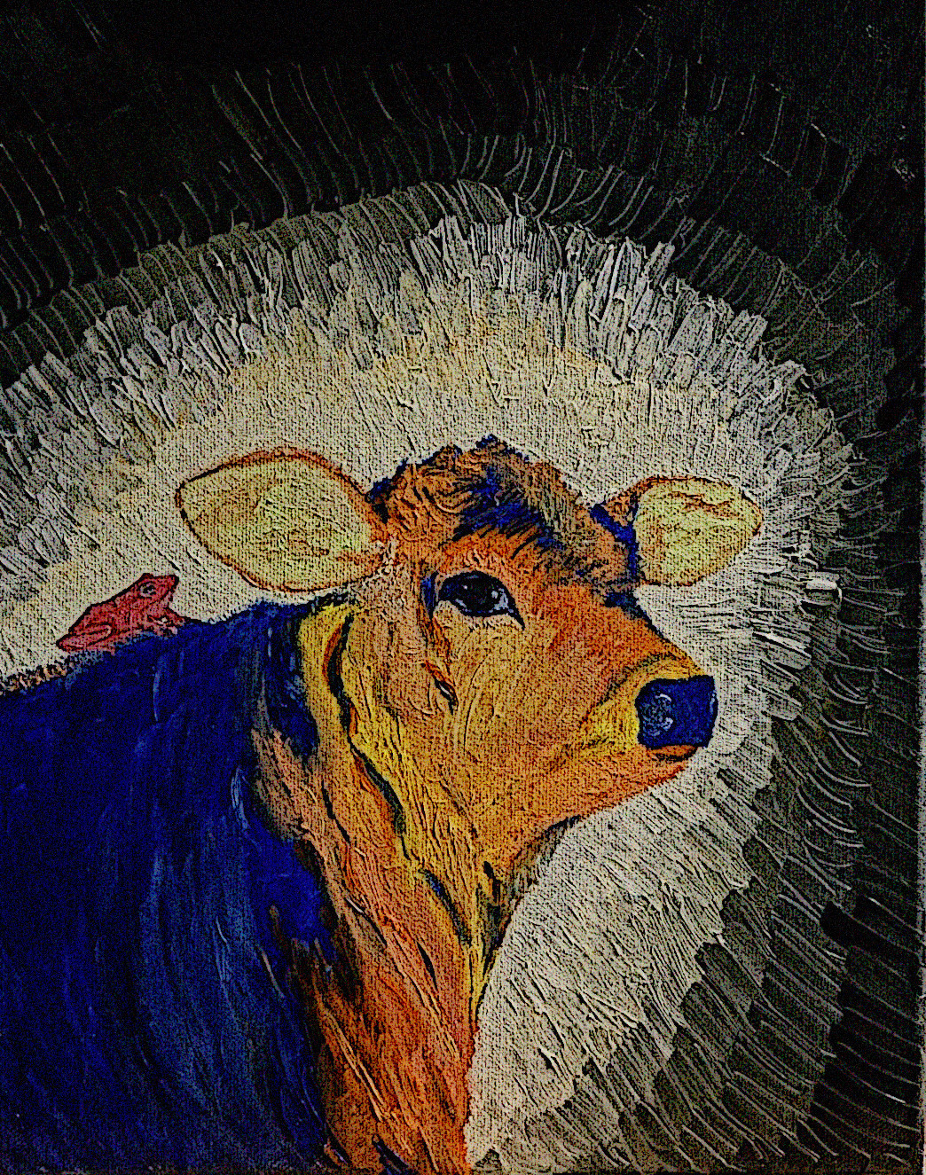 KarvĖ ir VarlĖ painting by LaurengĖ
